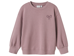 Name It elderberry/bow sweatshirt